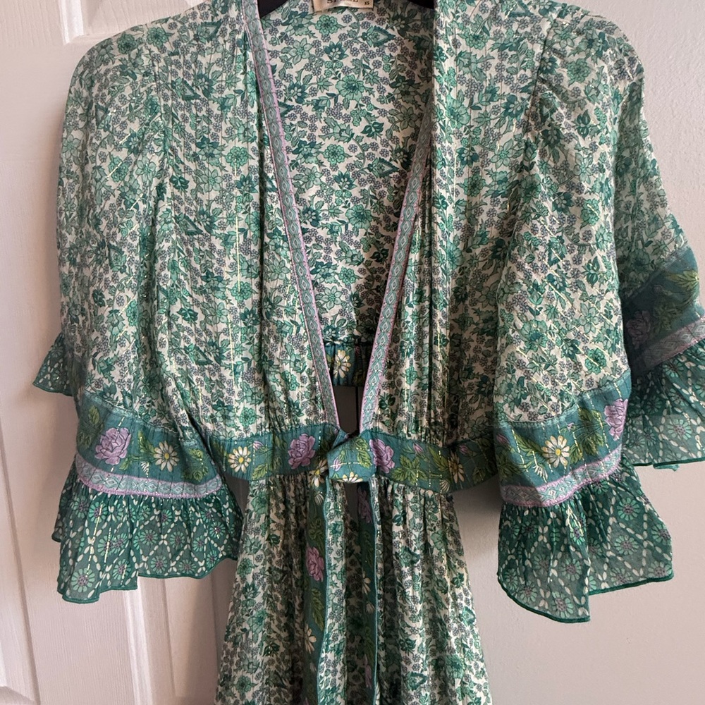 Spell Sienna Bambi Gown Jade - Picture 8 of 14